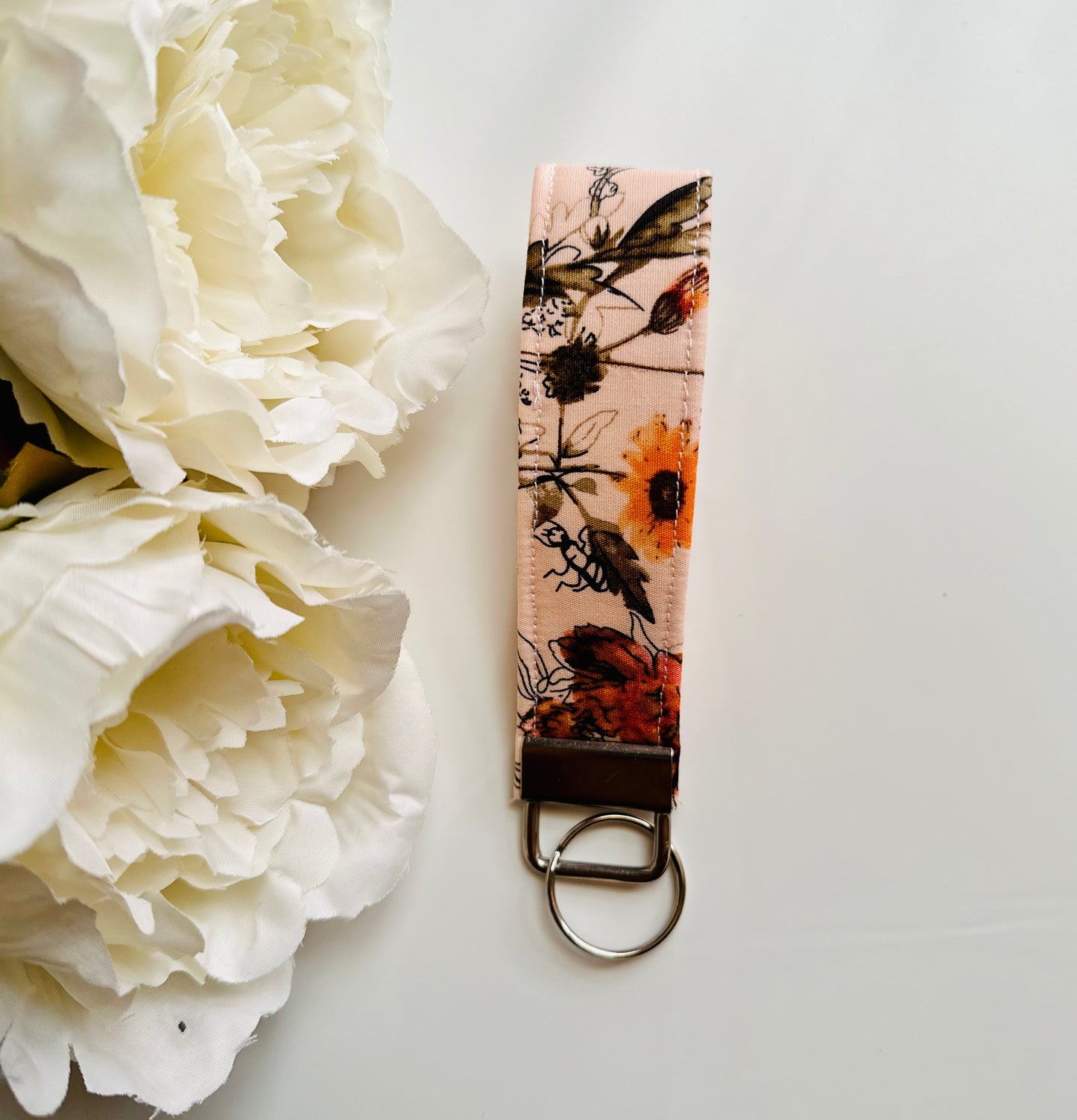 Floral Keyfob Keychain