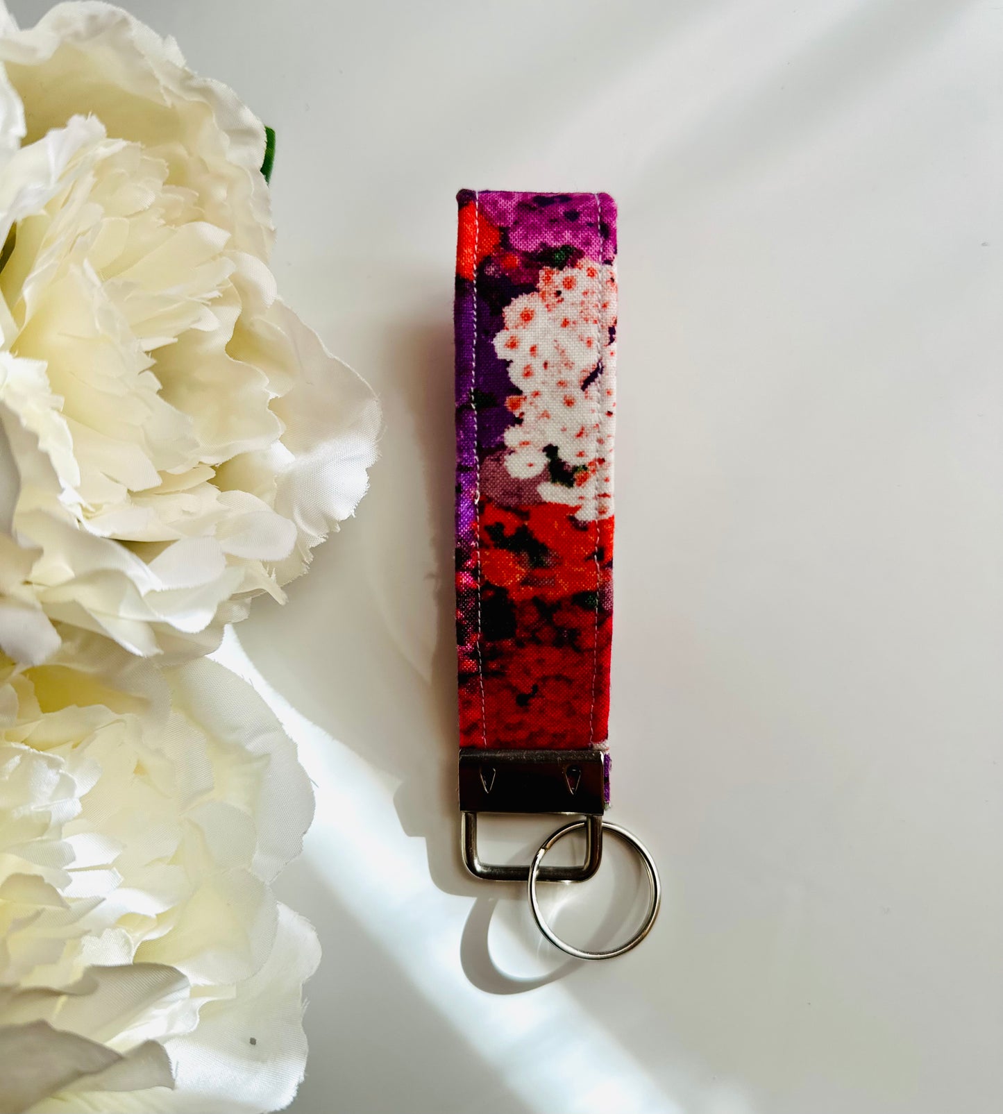 Purple Keyfob Keychain