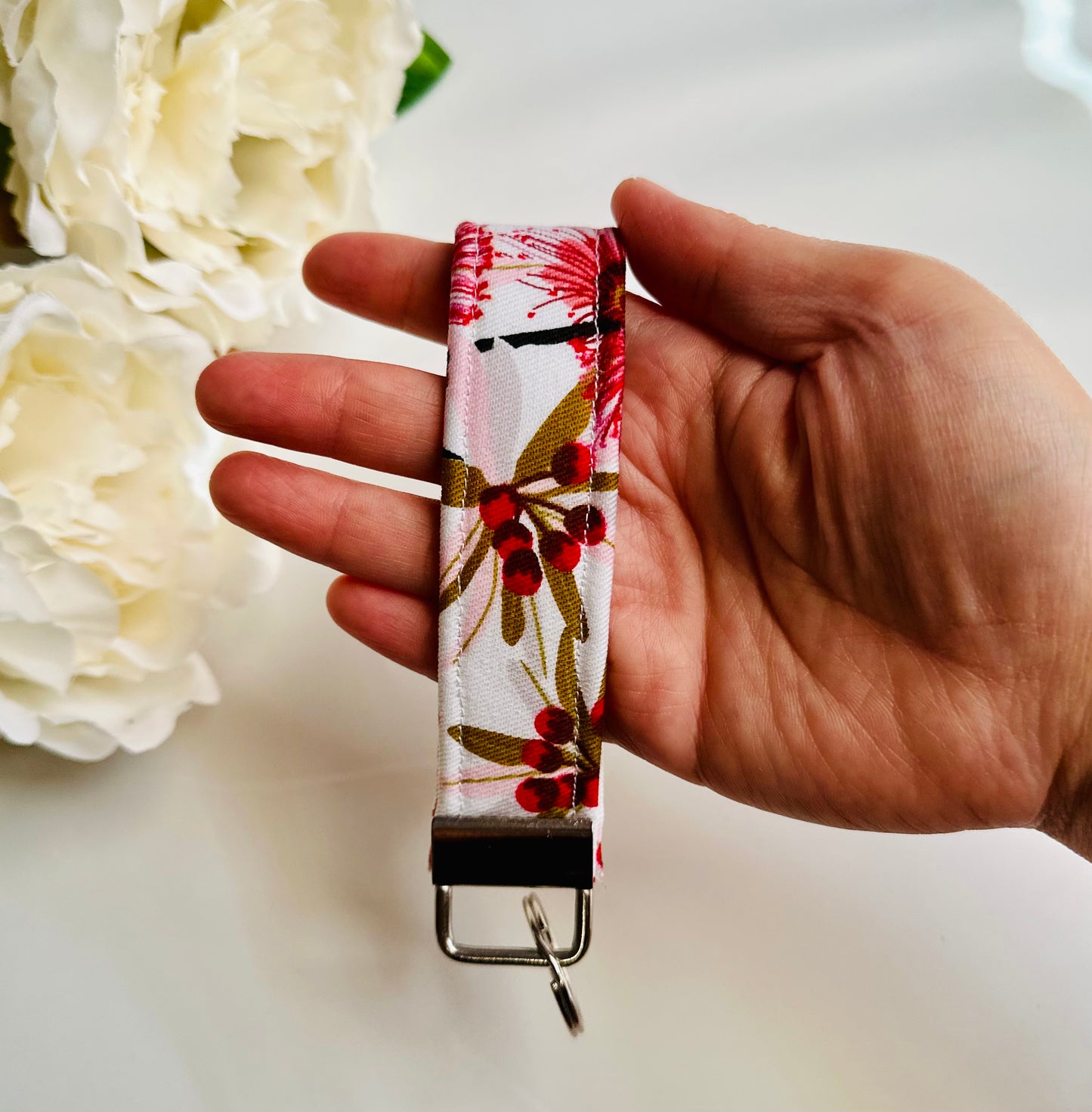 Flower Keyfob Keychain