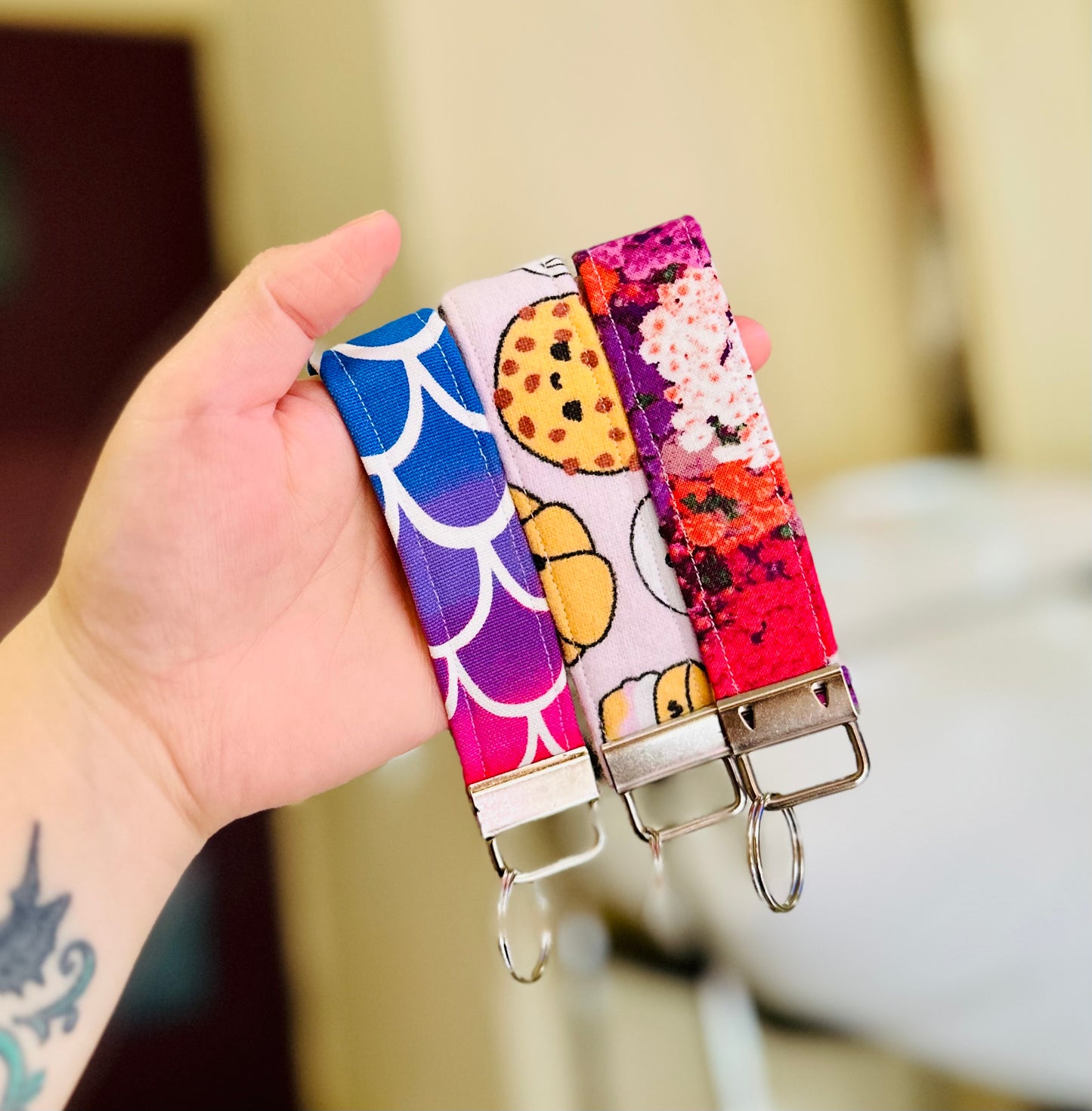 Bubble Tea Keyfob Keychain