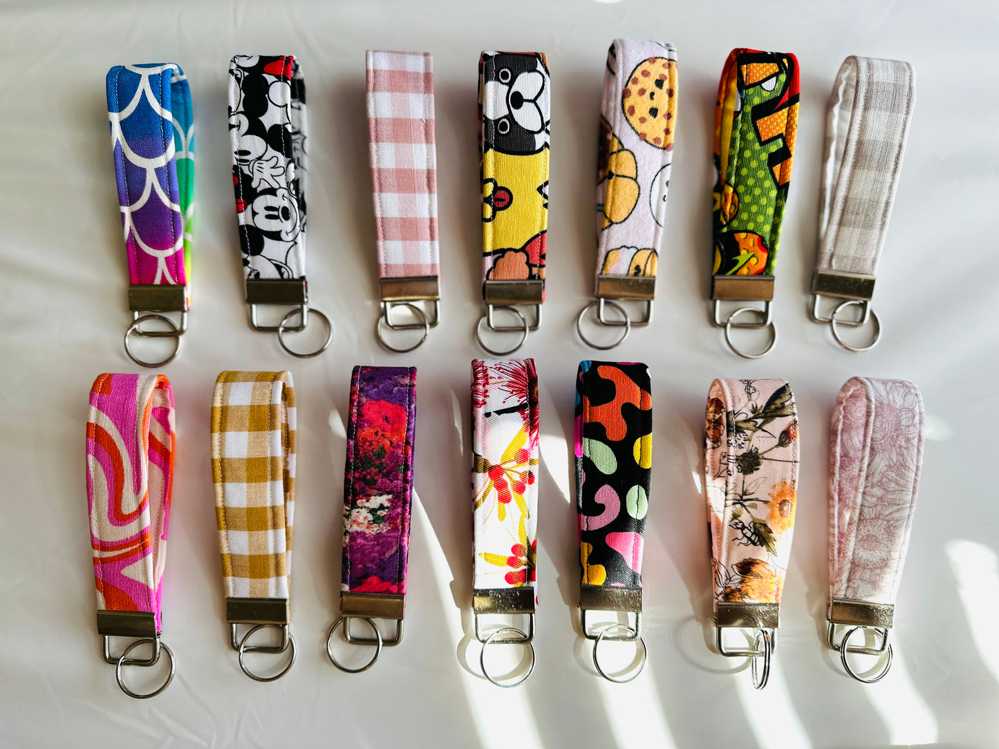 Floral Keyfob Keychain