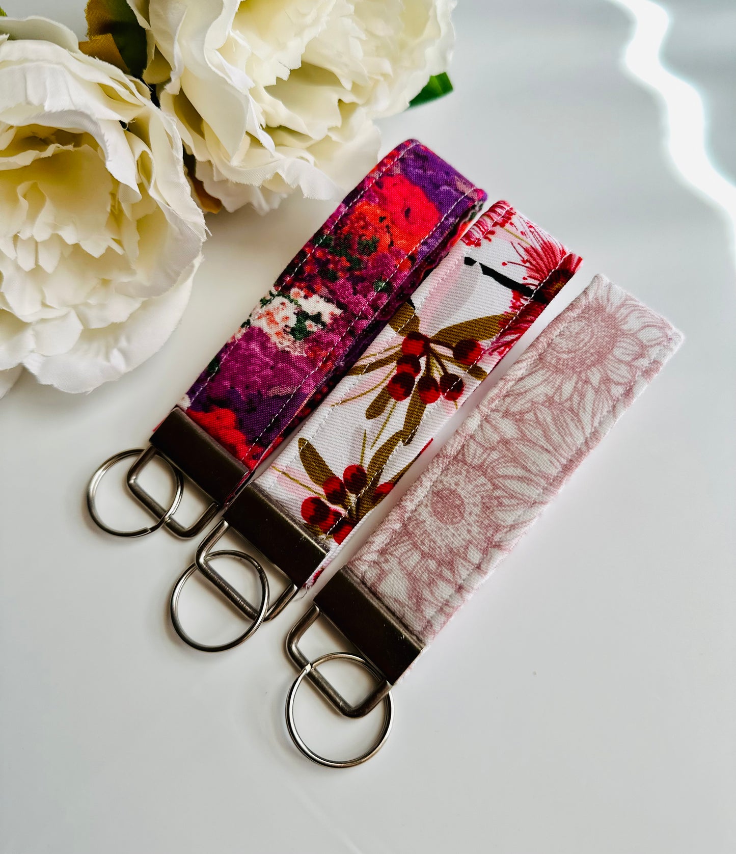 Flower Keyfob Keychain