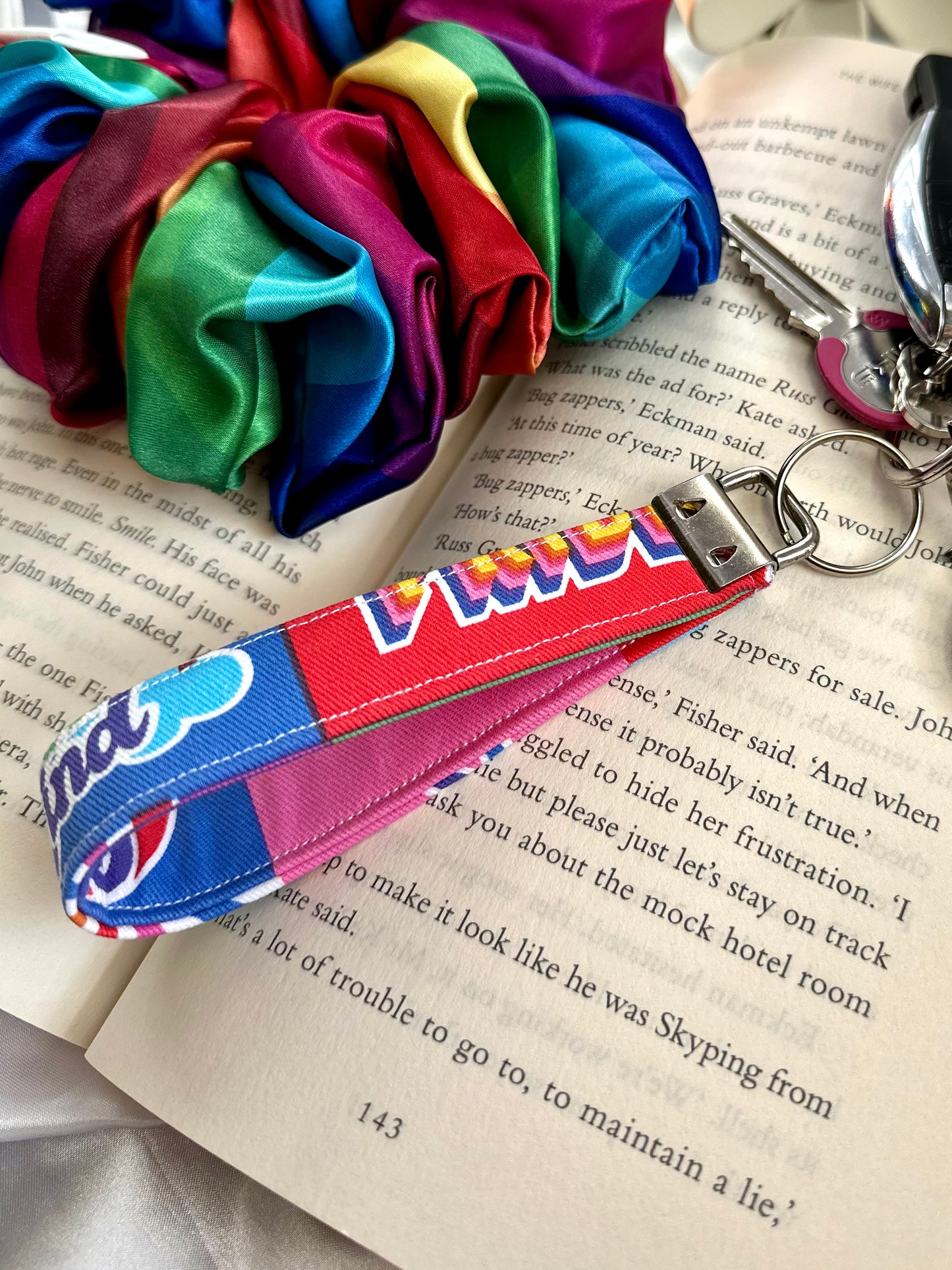 Pride Keyfob Keychain