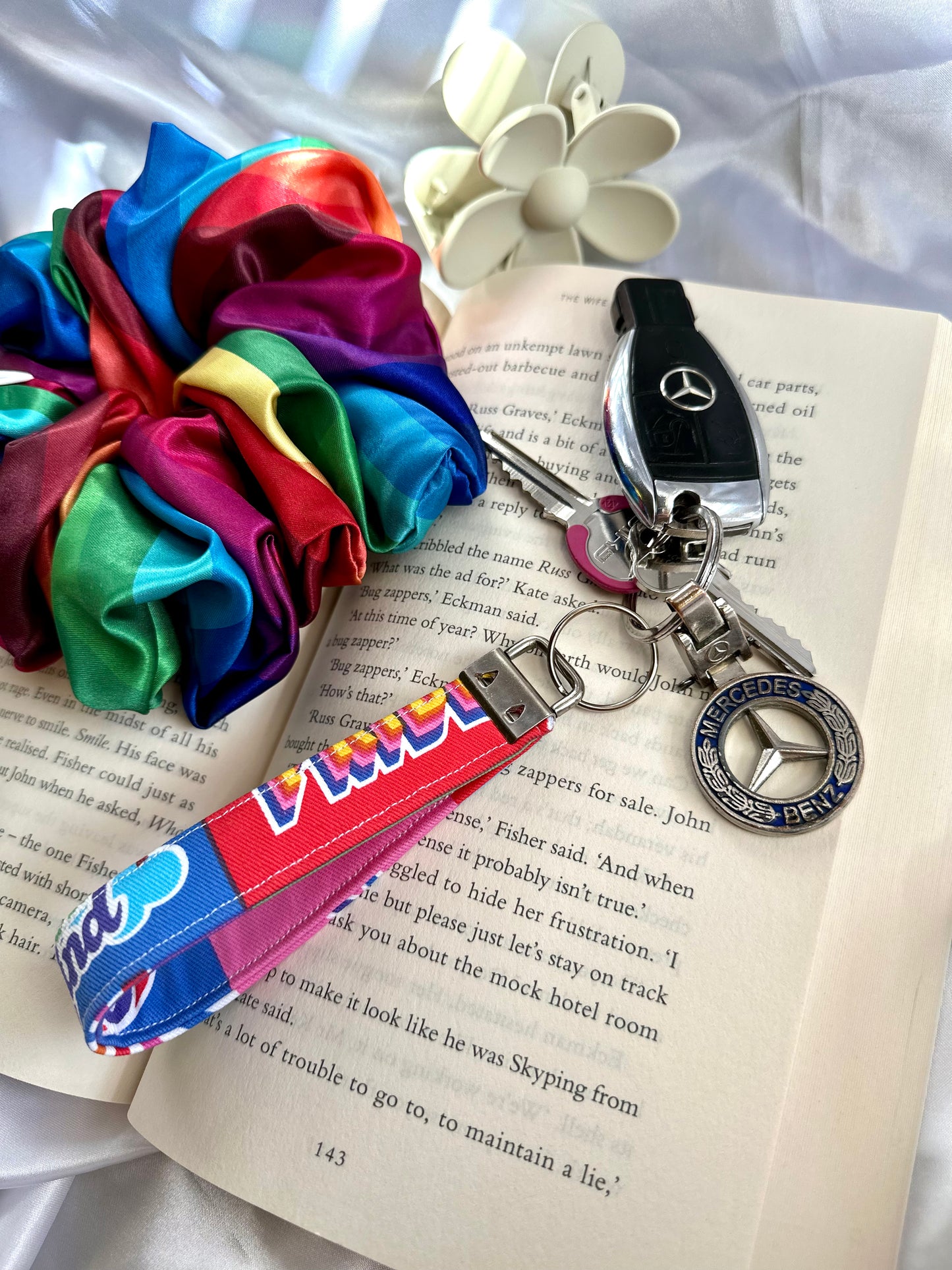 Pride Keyfob Keychain